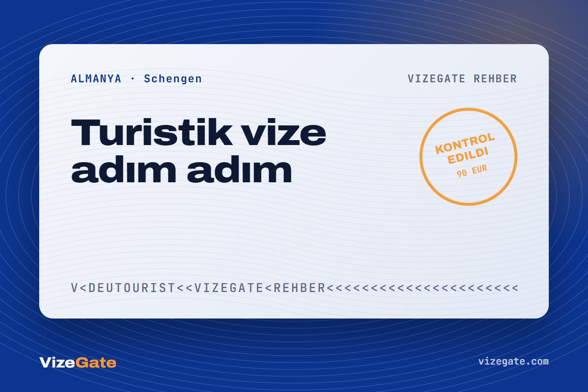 Almanya turistik vize rehberi kapağı: başvuru adım adım