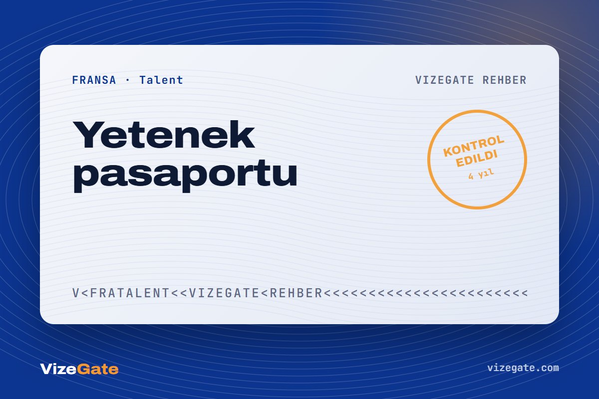 Fransa yetenek pasaportu rehberi kapağı: passeport talent